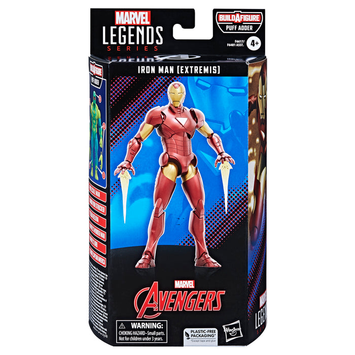 Marvel Legends Iron Man - Extremis - Puff Adder BAF (Preorder End of Q2 2023) - Collectables > Action Figures > toys -  Hasbro