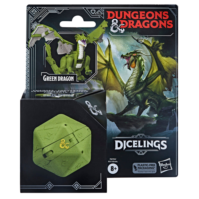 Dungeons & Dragons Dicelings Green Dragon (Preorder Sept 2023) - Collectables > Action Figures > toys -  Hasbro