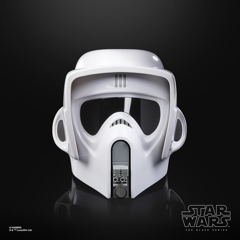 Star Wars The Black Series Scout Trooper Premium Electronic Helmet (preorder) - Gear > Cosplay > props -  Hasbro