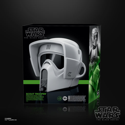 Star Wars The Black Series Scout Trooper Premium Electronic Helmet (preorder) - Gear > Cosplay > props -  Hasbro