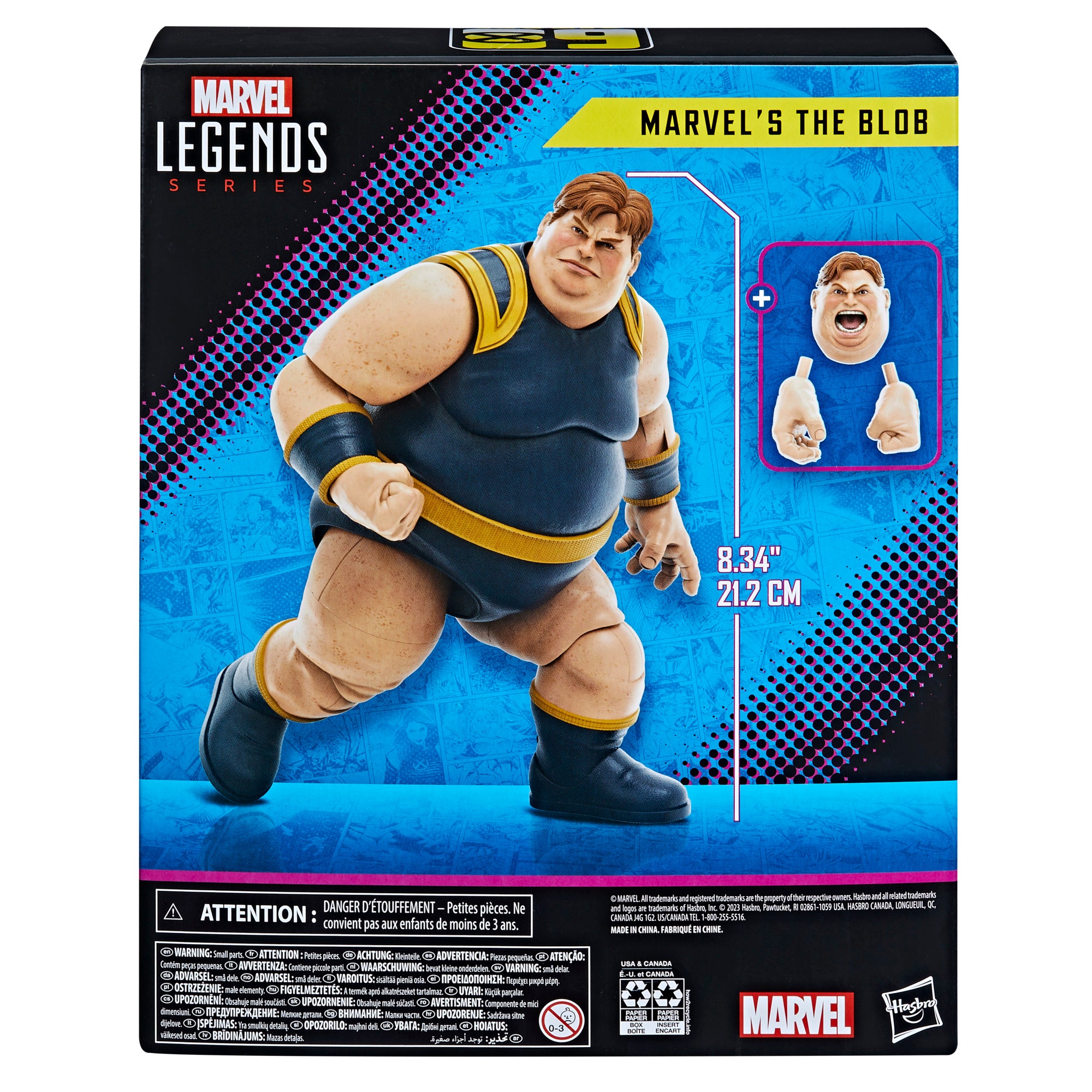 Marvel Legends Series: Marvel's The Blob, X-Men Figure — Toy Snowman