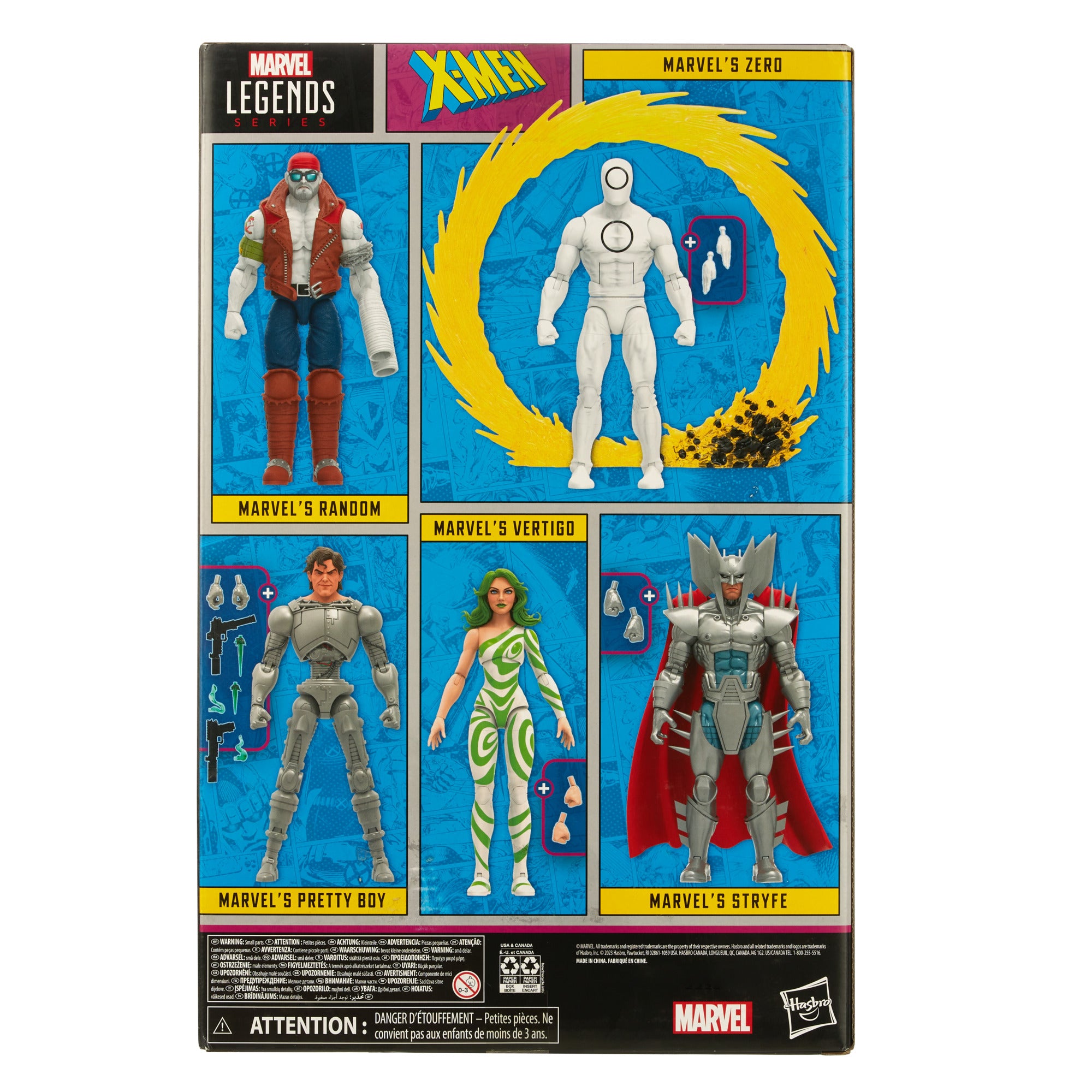 Marvel Legends Series: X-Men Villains, X-Men 60th Anniversary