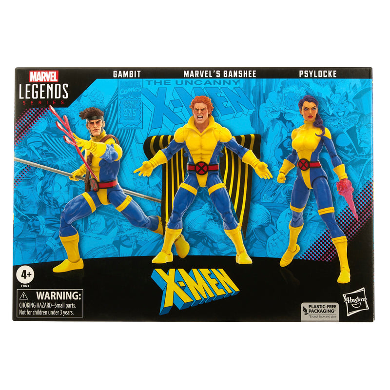 Hasbro Marvel Legends Series: Marvel’s Banshee, Gambit, & Psylocke Figures (Preorder May 2023) - Collectables > Action Figures > toy -  Hasbro