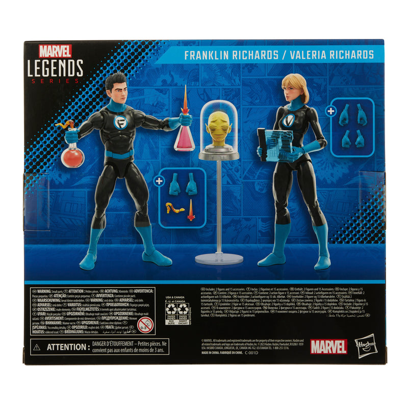 Hasbro Marvel Legends Series Fantastic Four Franklin Richards and Valeria Richards (Preorder May 2023) - Collectables > Action Figures > toy -  Hasbro