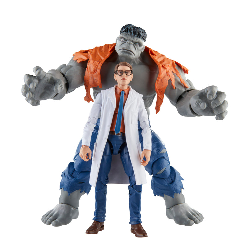 Hasbro Marvel Legends Series Gray Hulk and Dr. Bruce Banner (preorder Q4) - Collectables > Action Figures > toys -  Hasbro