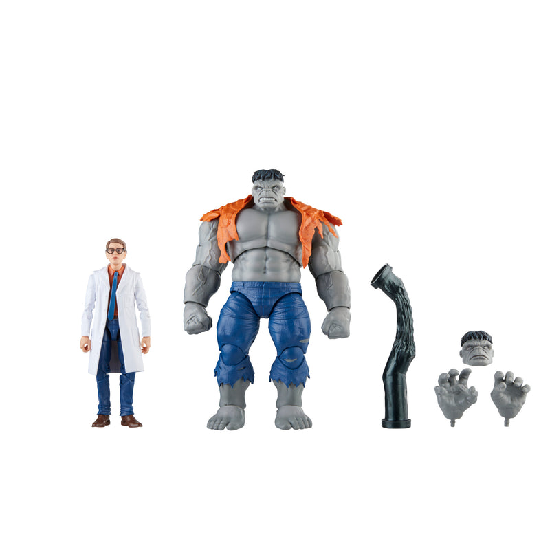 Marvel Legends Series Grey Hulk and Bruce Banner — Toy Snowman