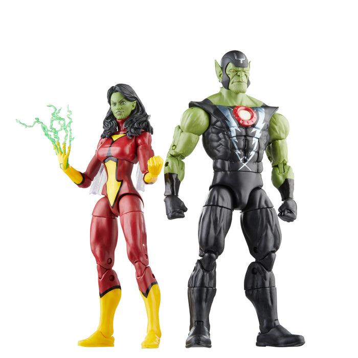 Marvel Legends - Skrull Queen and Super-Skrull (preorder August) - Collectables > Action Figures > toys -  Hasbro