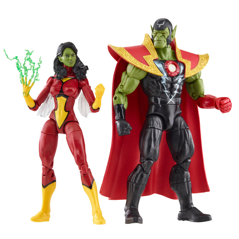 Marvel Legends - Skrull Queen and Super-Skrull (preorder August) - Collectables > Action Figures > toys -  Hasbro