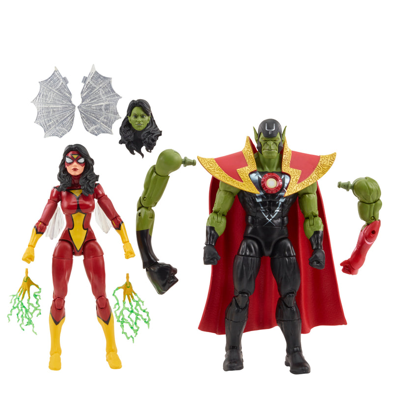 Marvel Legends - Skrull Queen and Super-Skrull (preorder August) - Collectables > Action Figures > toys -  Hasbro