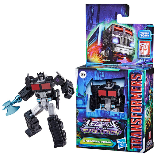 Transformers Legacy Evolution Nemesis Prime - Core class (Preorder June 2023) - Collectables > Action Figures > toys -  Hasbro