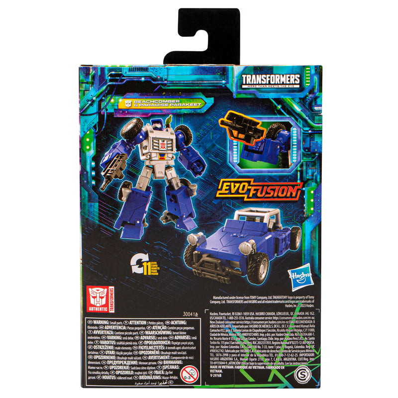 Transformers Legacy Evolution Deluxe Beachcomber & Paradise Parakeet (preorder Q4) - Collectables > Action Figures > toys -  Hasbro