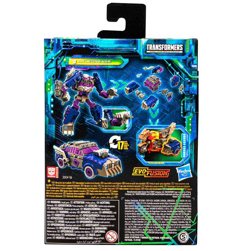 Transformers Generations Legacy Evolution Axlegrease - Deluxe Class (preorder Q4) - Collectables > Action Figures > toys -  Hasbro