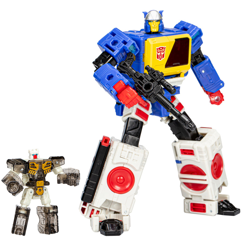 Transformers Legacy Evolution Twincast and Autobot Rewind - Voyager class (Preorder June 2023) - Collectables > Action Figures > toys -  Hasbro