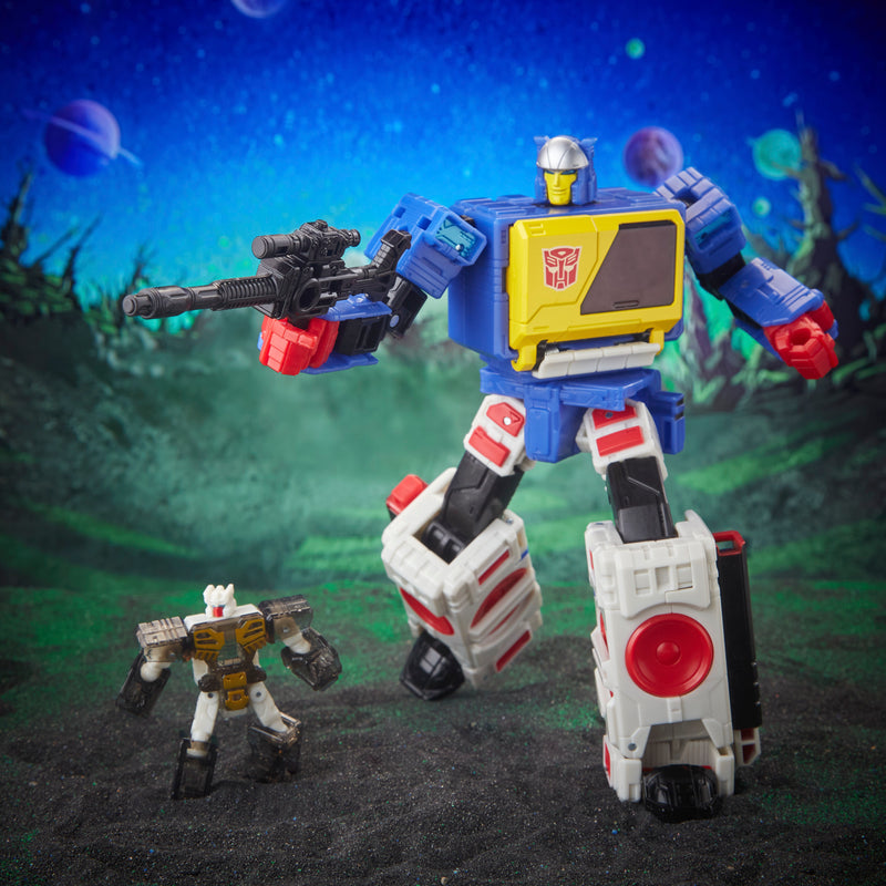 Transformers Legacy Evolution Twincast and Autobot Rewind - Voyager class (Preorder June 2023) - Collectables > Action Figures > toys -  Hasbro