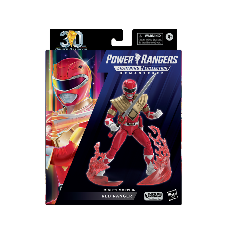Power Rangers Lightning Collection Remastered Mighty Morphin Red Ranger (preorder Dec/Jan) -  -  Hasbro