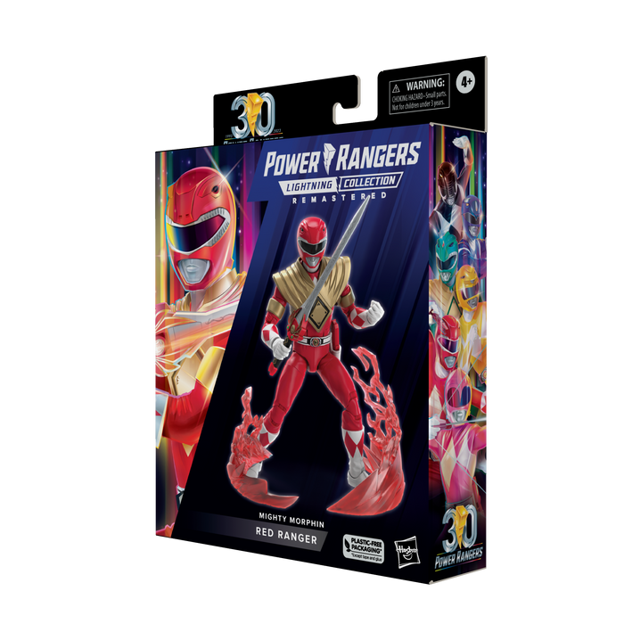 Power Rangers Lightning Collection Remastered Mighty Morphin Red Ranger (preorder Dec/Jan) -  -  Hasbro