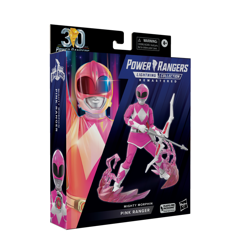 Power Rangers Lightning Collection Remastered Mighty Morphin Pink Ranger (preorder Dec/Jan) - Collectables > Action Figures > toys -  Hasbro
