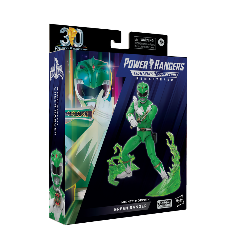 Power Rangers Lightning Collection Remastered Mighty Morphin Green Ranger (preorder Dec/Jan) - Collectables > Action Figures > toys -  Hasbro