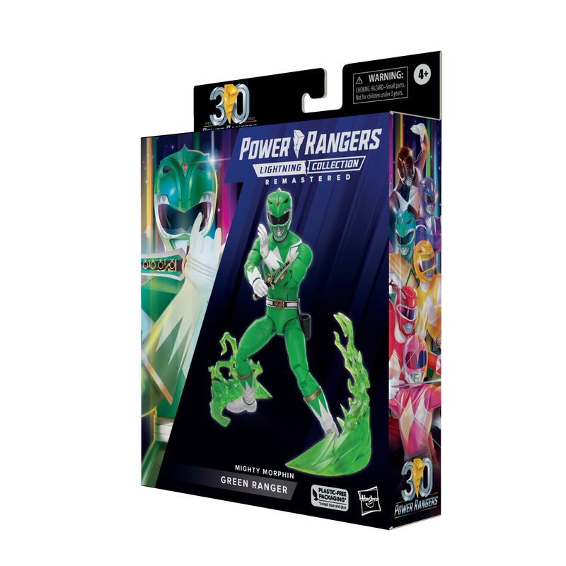 Power Rangers Lightning Collection Remastered Mighty Morphin Green Ranger (preorder Dec/Jan) - Collectables > Action Figures > toys -  Hasbro