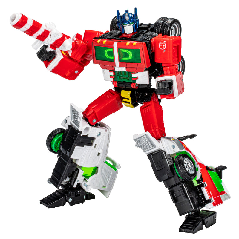 Transformers Generations Holiday Optimus Prime (preorder Dec 2022) - Collectables > Action Figures > toy -  Hasbro
