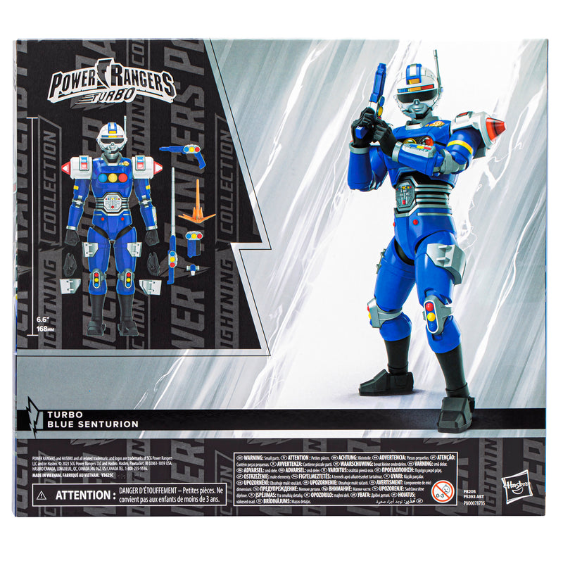 Power Rangers Lightning Collection Turbo Blue Senturion (preorder April) - Collectables > Action Figures > toy -  Hasbro