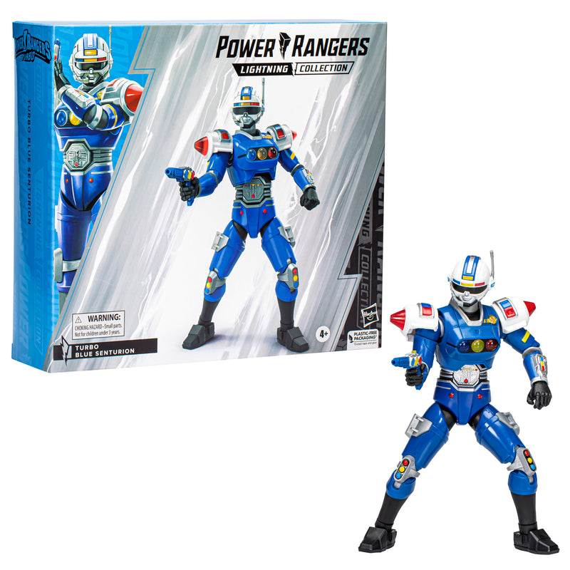 Power Rangers Lightning Collection Turbo Blue Senturion (preorder April) - Collectables > Action Figures > toy -  Hasbro