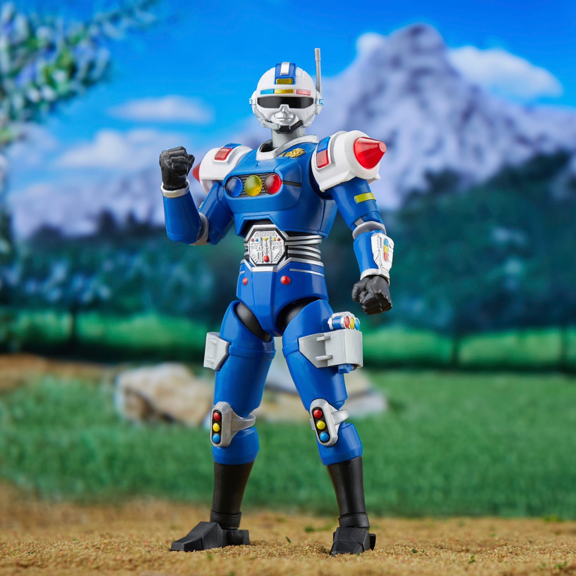 Power Rangers Lightning Collection Turbo Blue Senturion — Toy Snowman