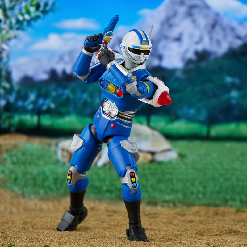 Power Rangers Lightning Collection Turbo Blue Senturion (preorder April) - Collectables > Action Figures > toy -  Hasbro