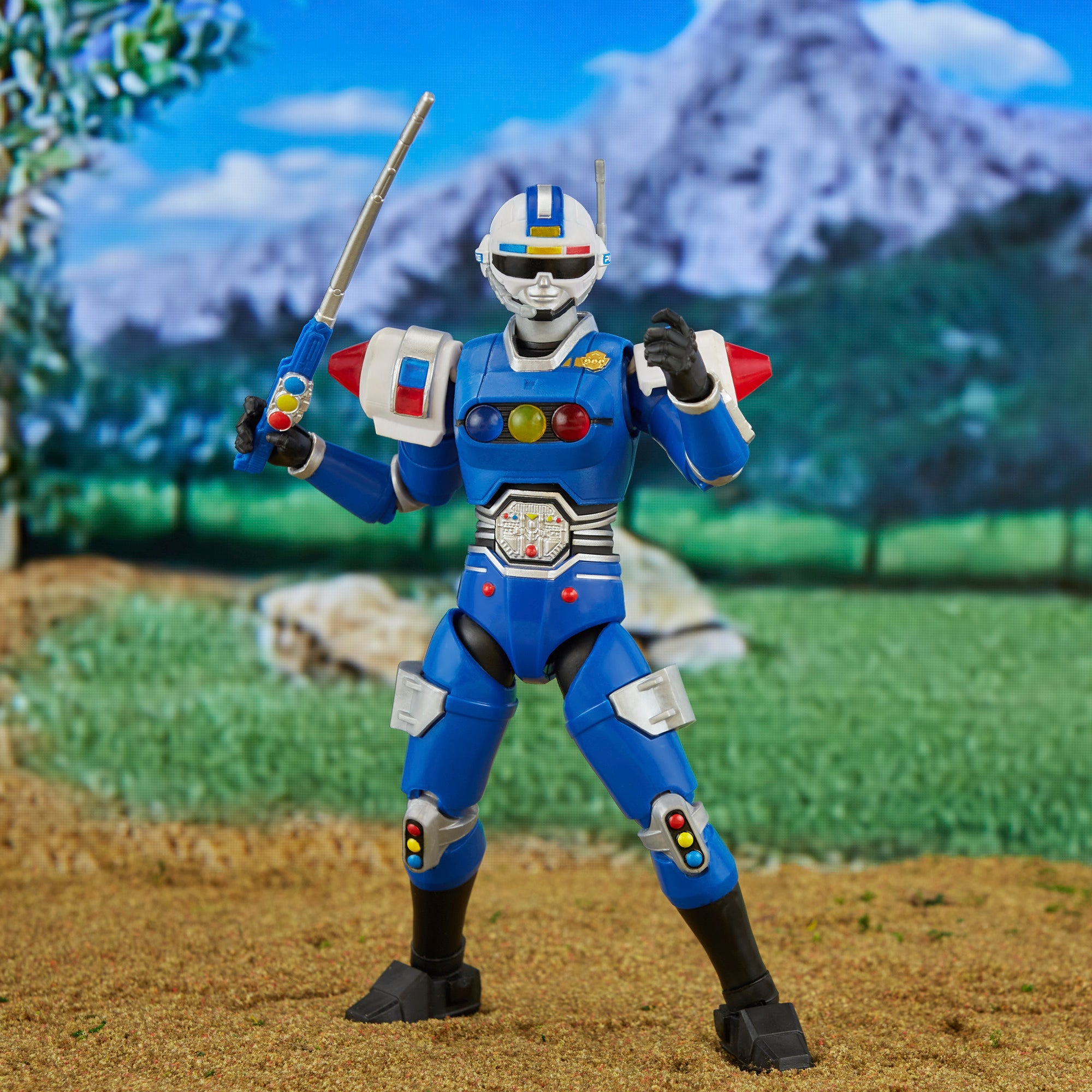Power Rangers Lightning Collection Turbo Blue Senturion — Toy Snowman