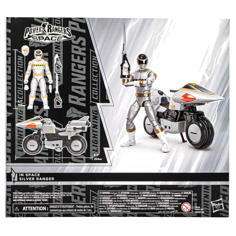 Power Rangers Lightning Collection In Space Silver Ranger (preorder April) - Collectables > Action Figures > toy -  Hasbro