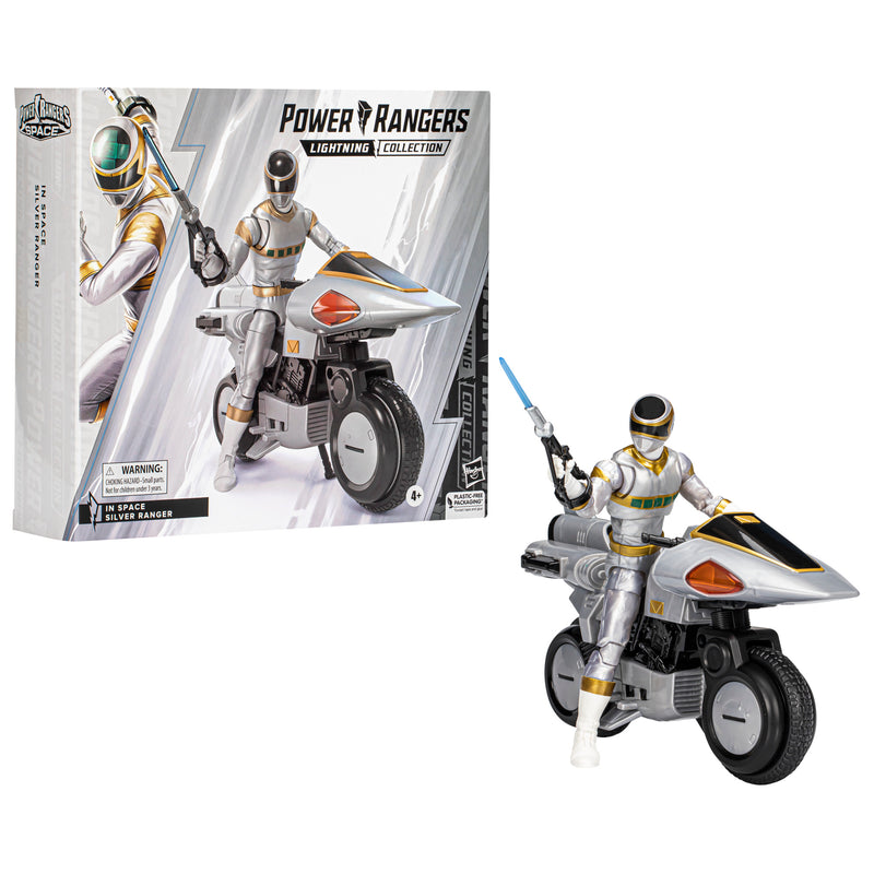 Power Rangers Lightning Collection In Space Silver Ranger (preorder April) - Collectables > Action Figures > toy -  Hasbro