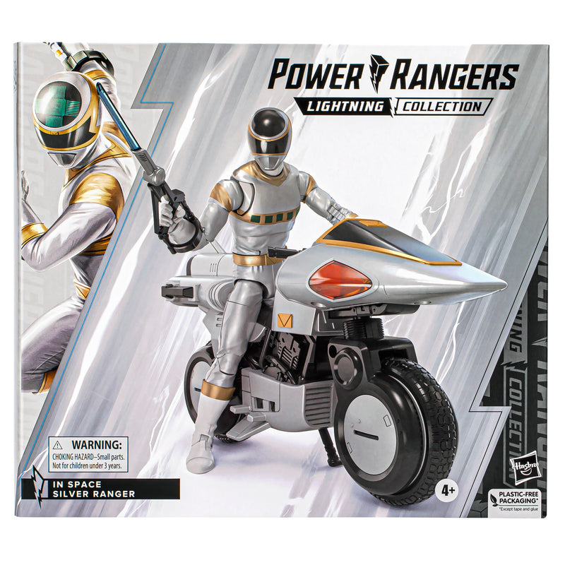 Power Rangers Lightning Collection In Space Silver Ranger (preorder April) - Collectables > Action Figures > toy -  Hasbro