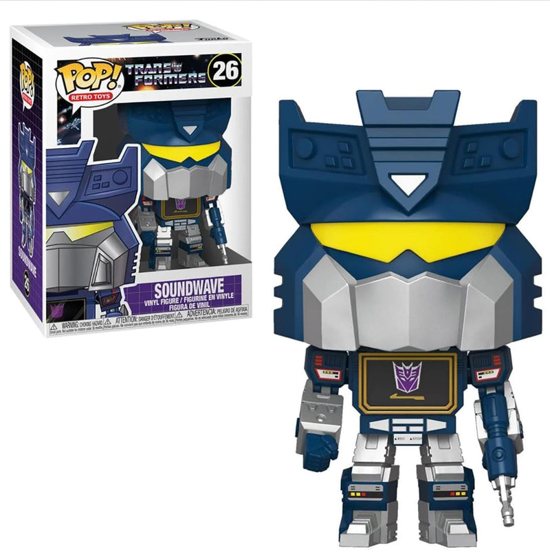 TRANSFORMERS SOUNDWAVE FUNKO POP! VINYL #26 - Toy Snowman