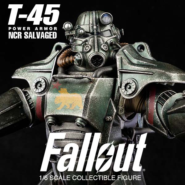 ThreeZero Fallout T-45 NCR Salvaged Power Armor - Toy Snowman