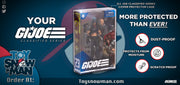 G.I. JOE CLASSIFIED SERIES 6" scale Cover Protector Case cases - accessory -  Toy Snowman