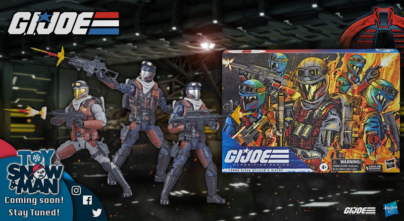 G.I. Joe Classified Series Cobra Viper Officer & Vipers (preorder) - Action & Toy Figures -  Hasbro