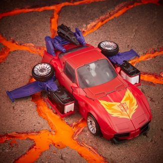 Transformers Generations War for Cybertron: Kingdom Deluxe WFC-K41 Autobot Road Rage - Exclusive - Action & Toy Figures -  Hasbro