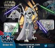 Star Wars: The Black Series Cartoon General Grievous (Tartakovsky Clone Wars) - Action & Toy Figures -  Hasbro