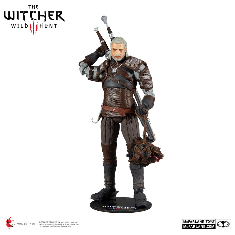 The Witcher 3: The Wild Hunt Geralt of Rivia Series 1 Action Figure - Toy Snowman