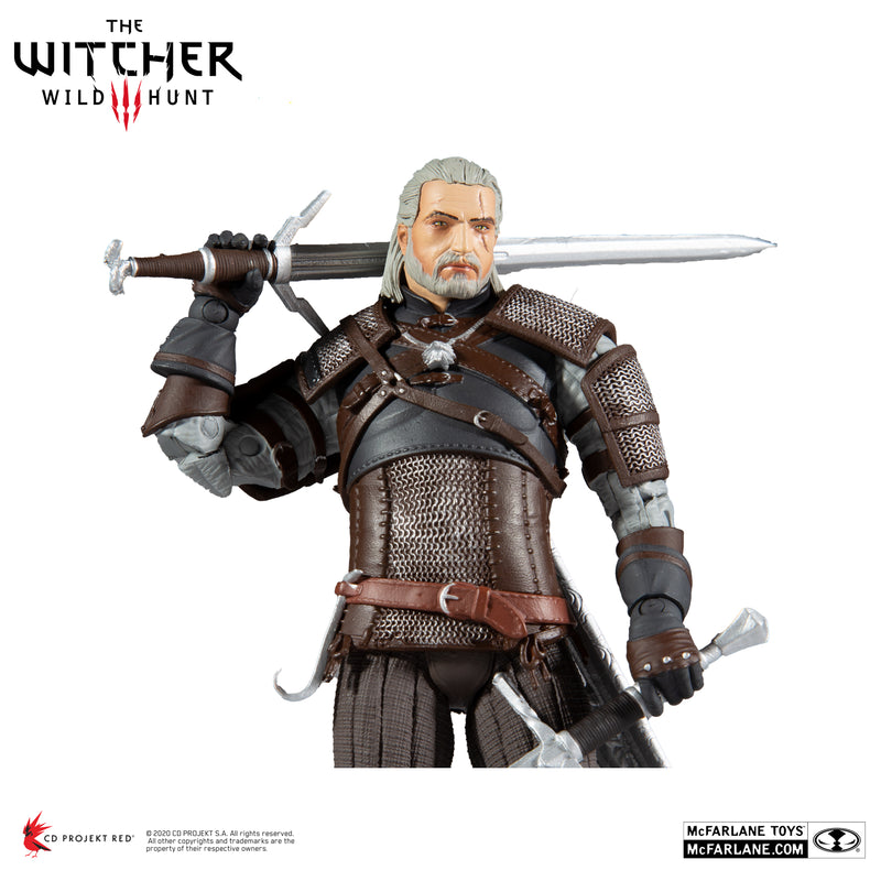 The Witcher 3: The Wild Hunt Geralt of Rivia Series 1 Action Figure - Toy Snowman