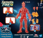Hasbro Marvel Legends Series Retro Fantastic Four The Human Torch (preorder Nov/Jan) - Action figure -  Hasbro