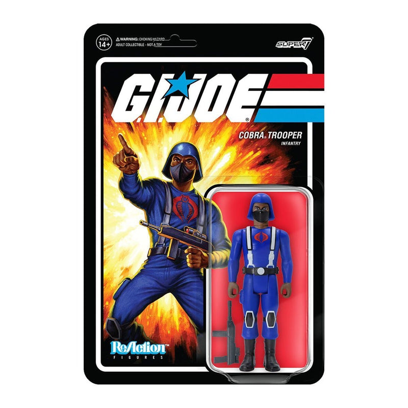 GI JOE COBRA TROOPER Y-BACK Dark BROWN -  -  Super7