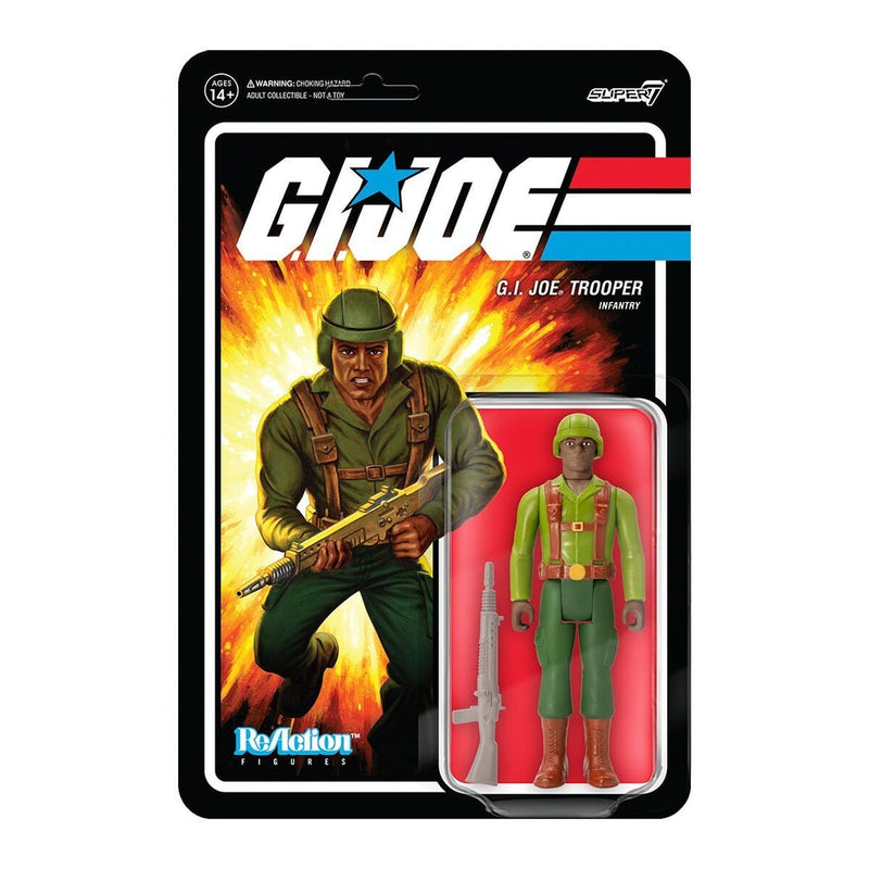 GI JOE GREENSHIRT Dark BROWN -  -  Super7