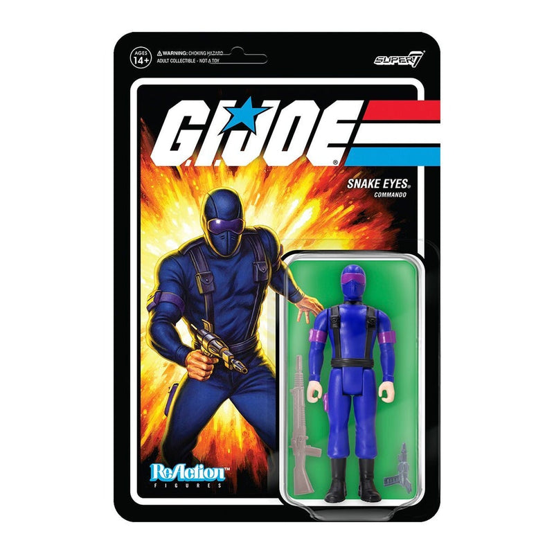 GI JOE RAH SNAKE EYES -  -  Super7