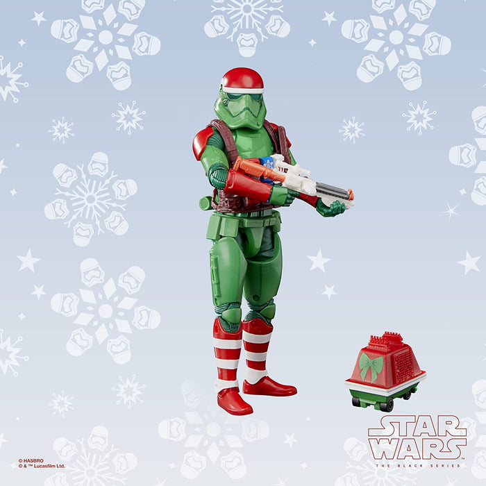 Star Wars The Black Series First Order Stormtrooper - Holiday Edition - Exclusive Figure -  -  Hasbro
