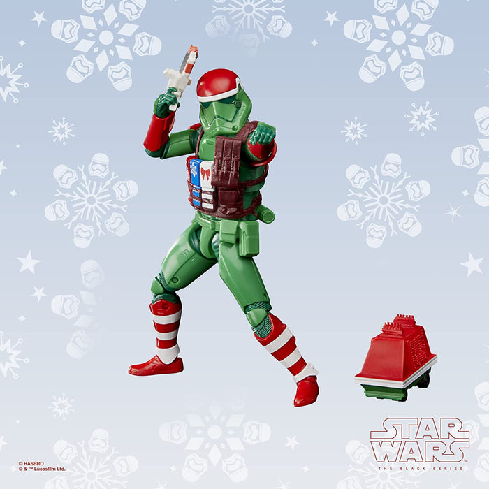 Star Wars The Black Series First Order Stormtrooper - Holiday Edition - Exclusive Figure -  -  Hasbro