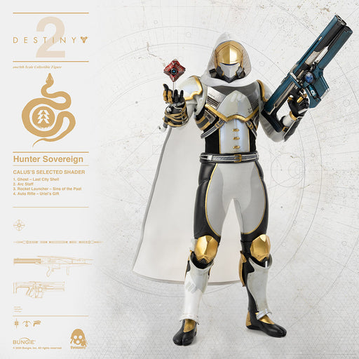 DESTINY 2 HUNTER SOVEREIGN CALUS SELECTED SHADER 1/6 FIGURE - Toy Snowman