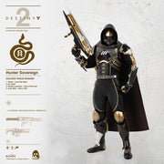 DESTINY 2 HUNTER SOVEREIGN GOLDEN TRACE SHADER 1/6 FIGURE - Toy Snowman