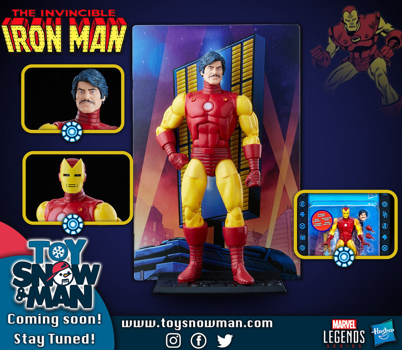 MARVEL LEGENDS Figurine Iron Man 20th Anniversary Hasbro
