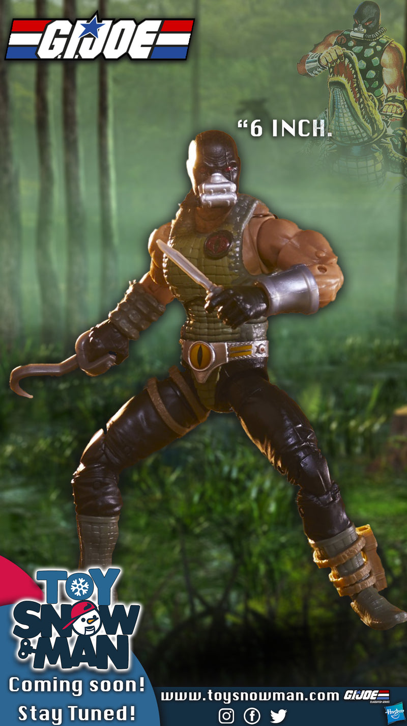 G.I. Joe Classified Croc Master & Fiona Action Figure 38 (preorder Feb/April) - Action & Toy Figures -  Hasbro
